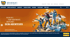 Desktop Screenshot of klimahaus-bremerhaven.de