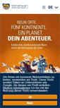 Mobile Screenshot of klimahaus-bremerhaven.de